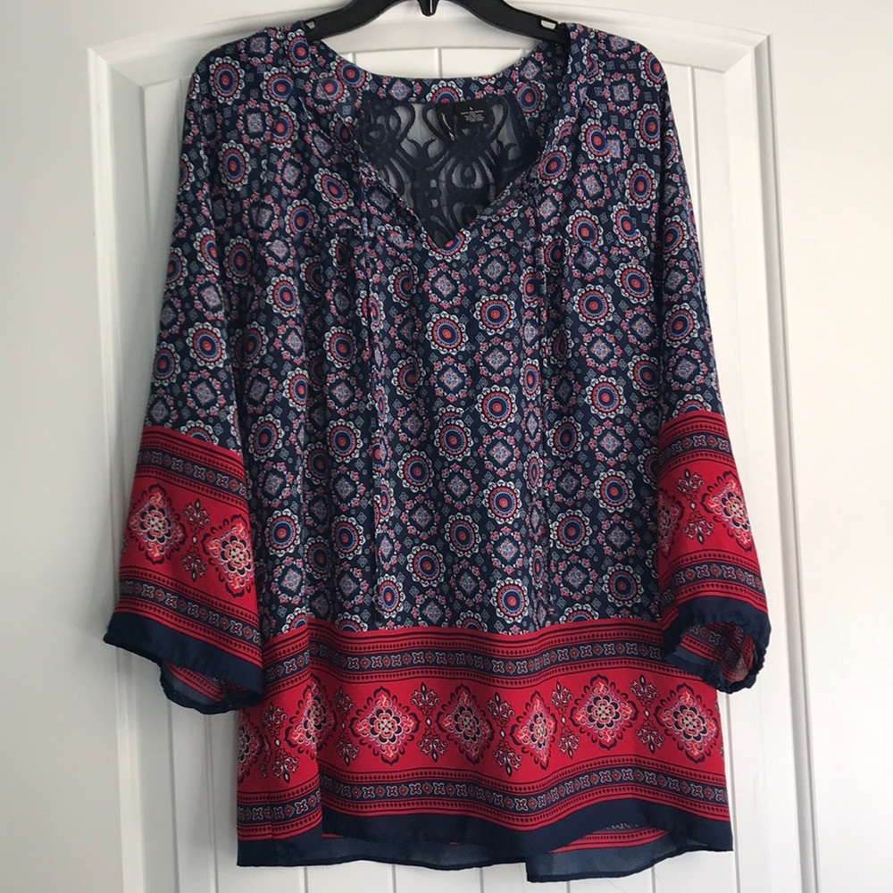 Women’s New Directions Patterned Blouse